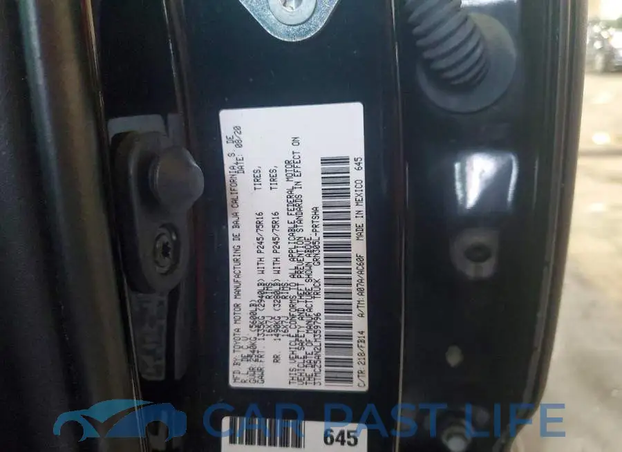 3TMCZ5AN2LM359796# 12