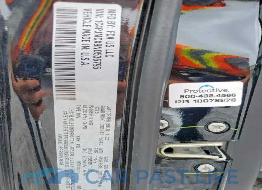 1C4PJMCX9ND536795# 14