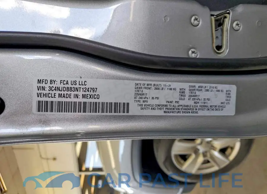 3C4NJDBB3NT124797# 13