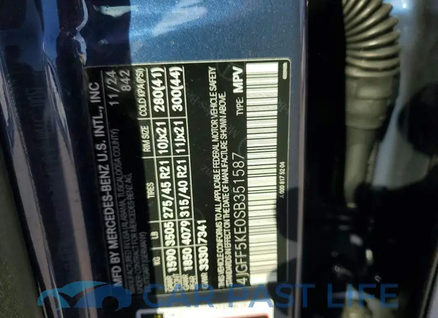 4JGFF5KE0SB351587# 13