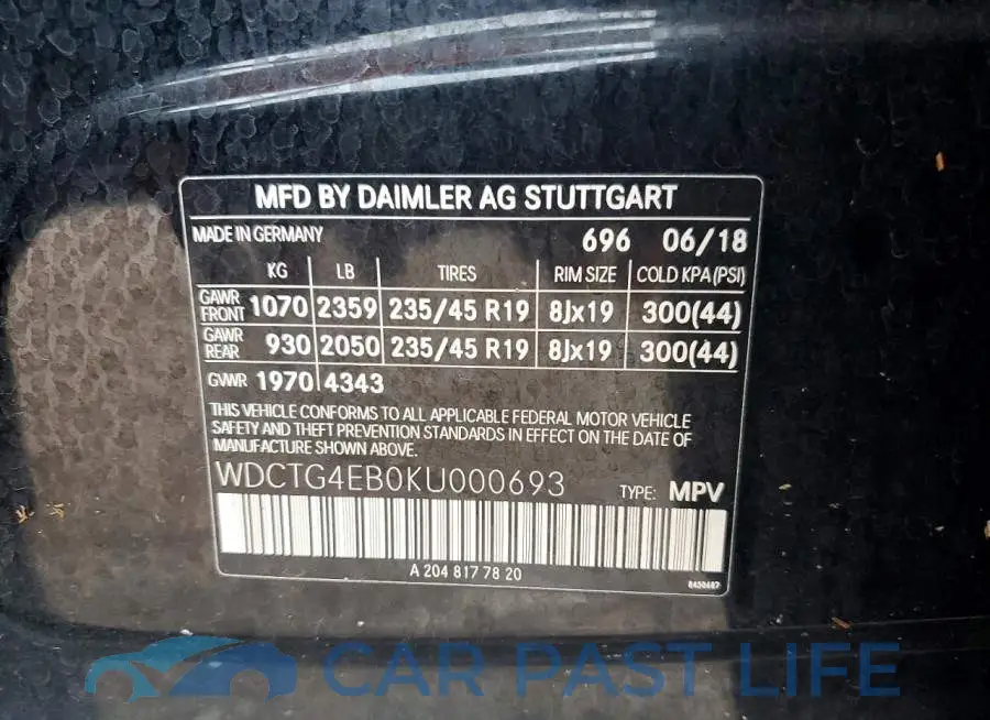 WDCTG4EB0KU000693# 12