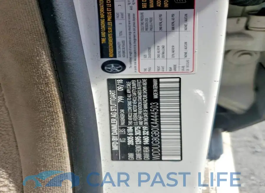 WDDUG8GB0KA444503# 12