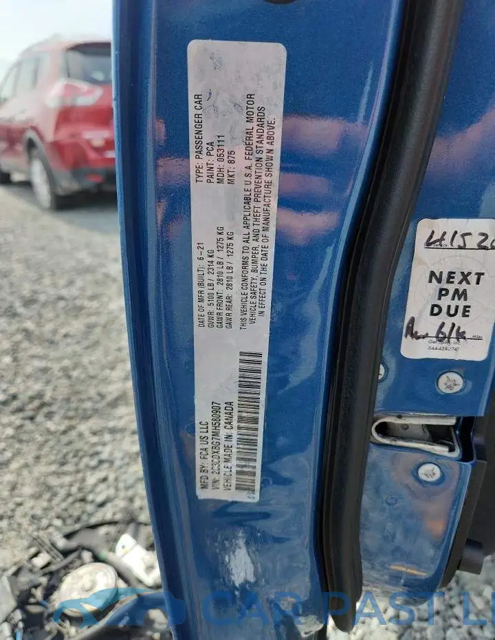 2C3CDXBG7MH580907# 13