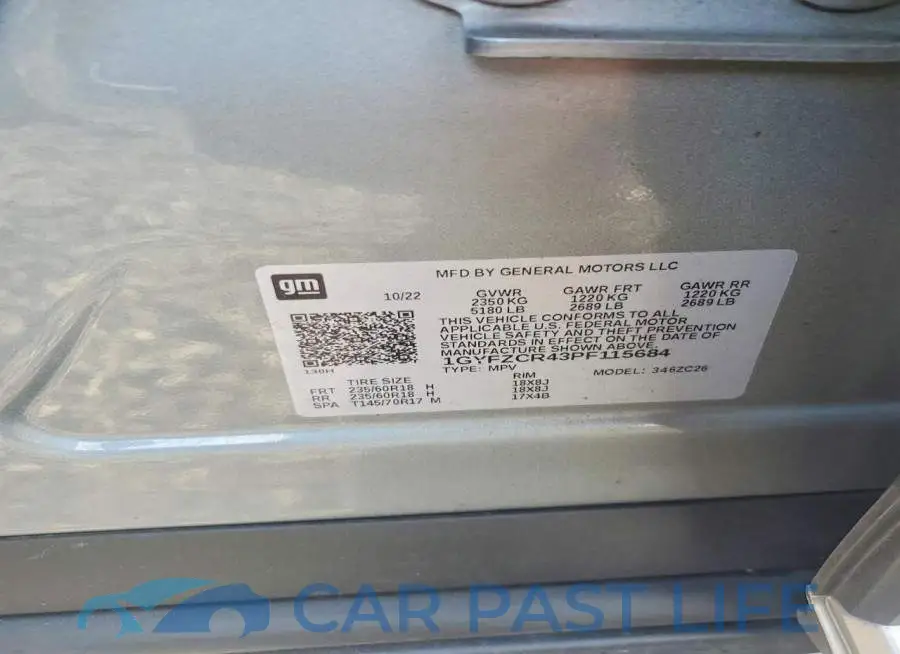 1GYFZCR43PF115684# 14