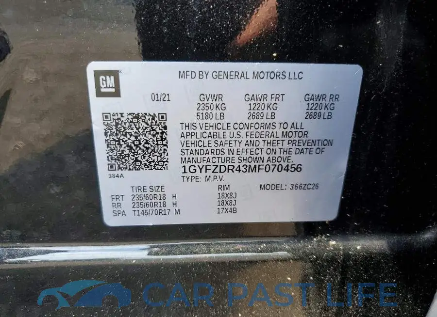 1GYFZDR43MF070456# 13