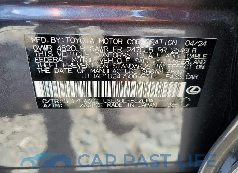 JTHAP1D24R5005931# 13