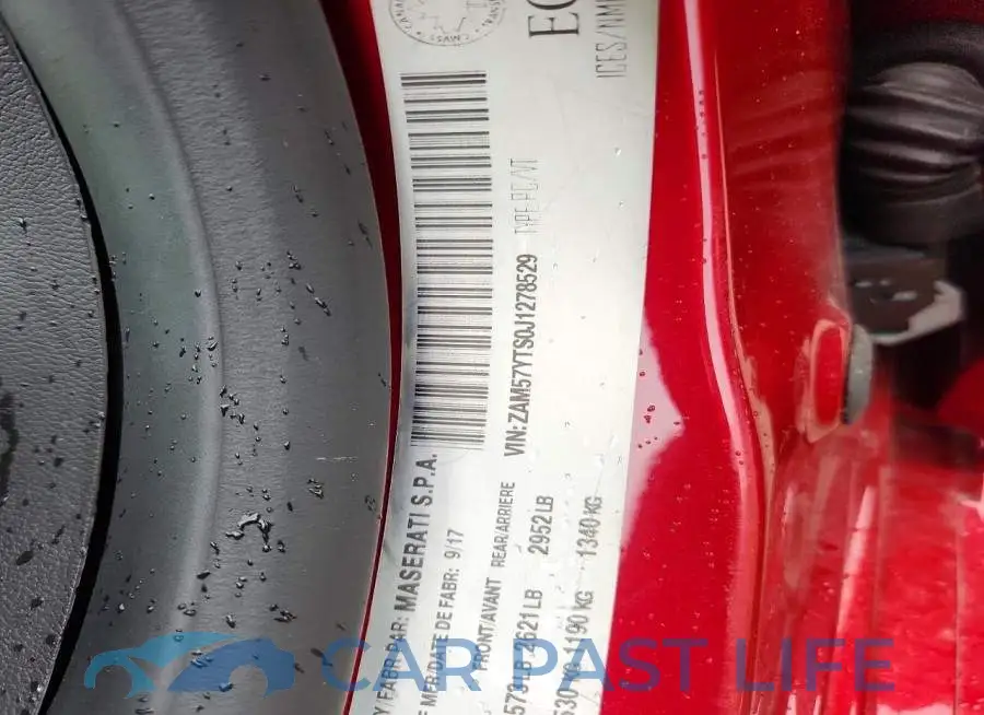 ZAM57YTS0J1278529# 12