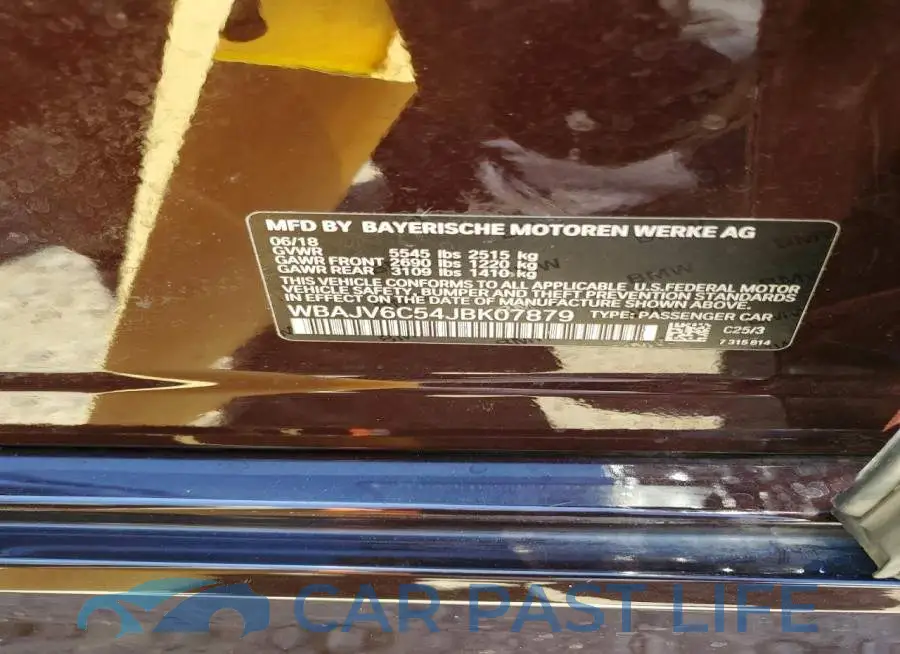 WBAJV6C54JBK07879# 12