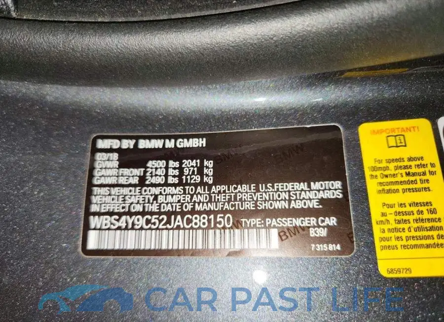 WBS4Y9C52JAC88150# 12