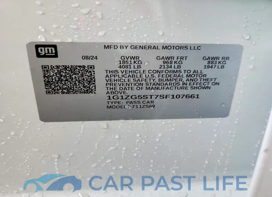 1G1ZG5ST7SF107661# 12