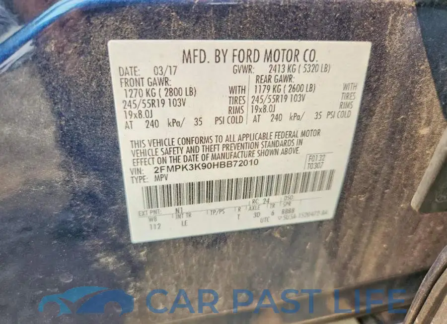 2FMPK3K90HBB72010# 13