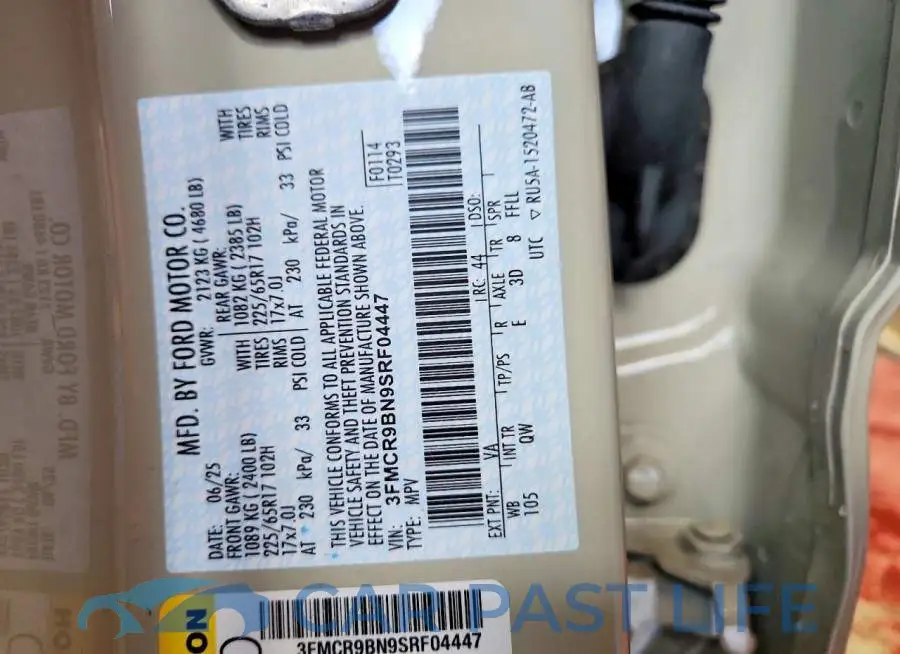3FMCR9BN9SRF04447# 13