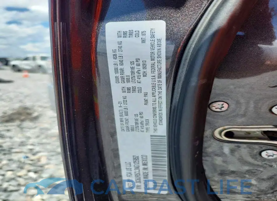 3C6UR5CL3NG125952# 12