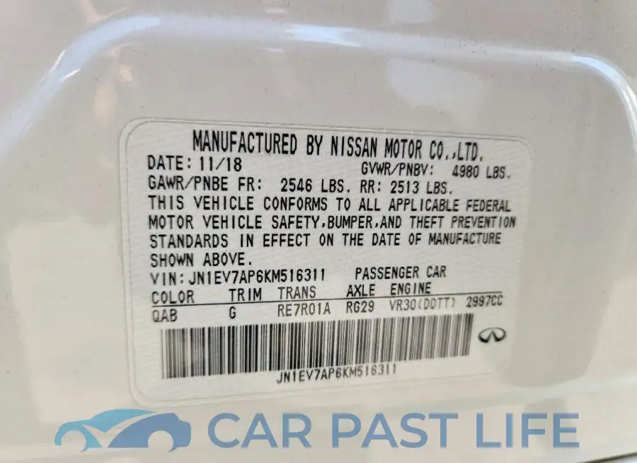 JN1EV7AP6KM516311# 12