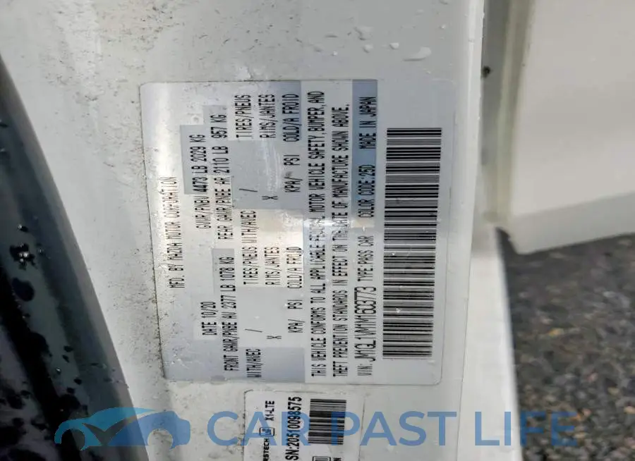 JM1GL1VM1M1603773# 12
