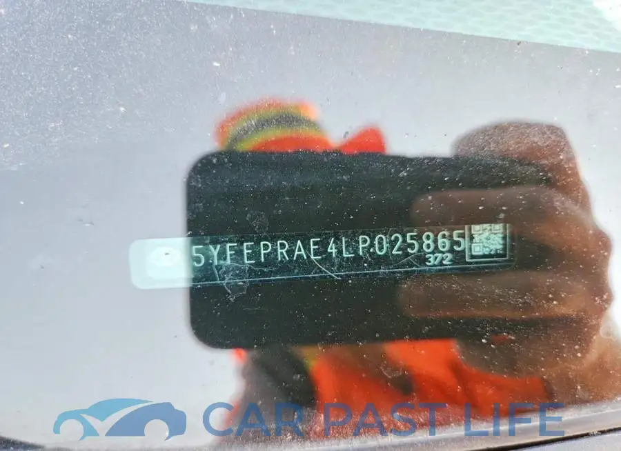 5YFEPRAE4LP025865# 13