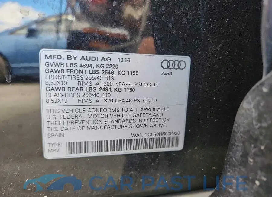 WA1JCCFS0HR008638# 13