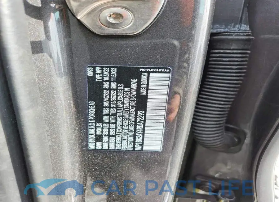 WP1BK2AY4RDA72293# 14
