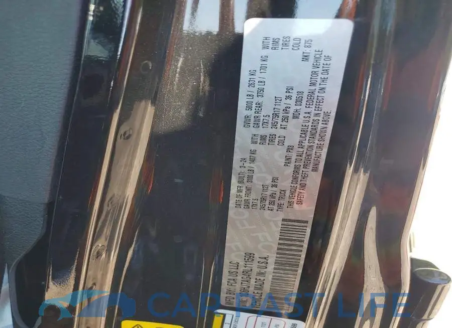 1C6HJTAG4RL111599# 12