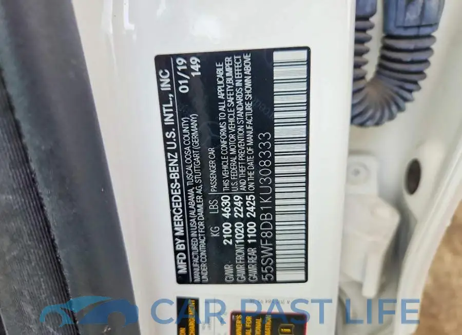 55SWF8DB1KU308333# 12