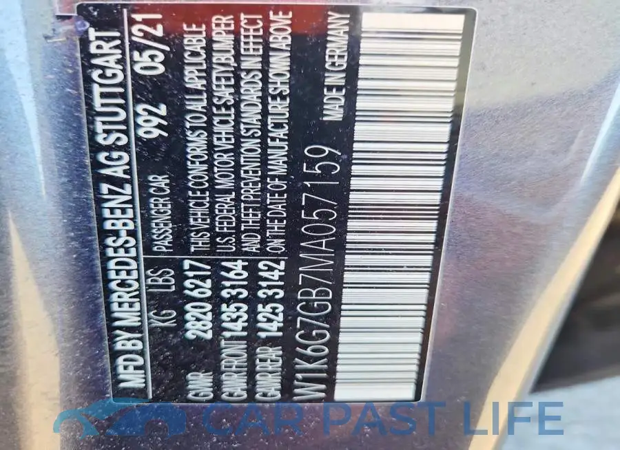 W1K6G7GB7MA057159# 13