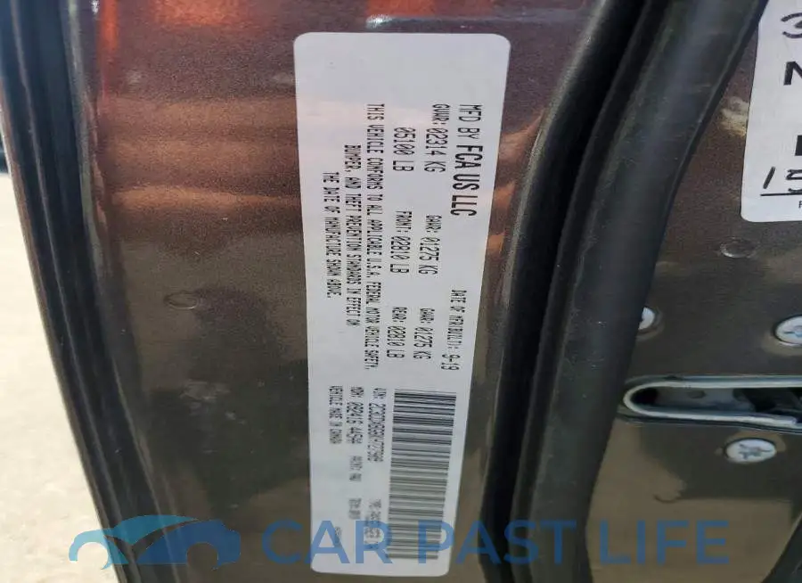 2C3CDXBG6KH727909# 12