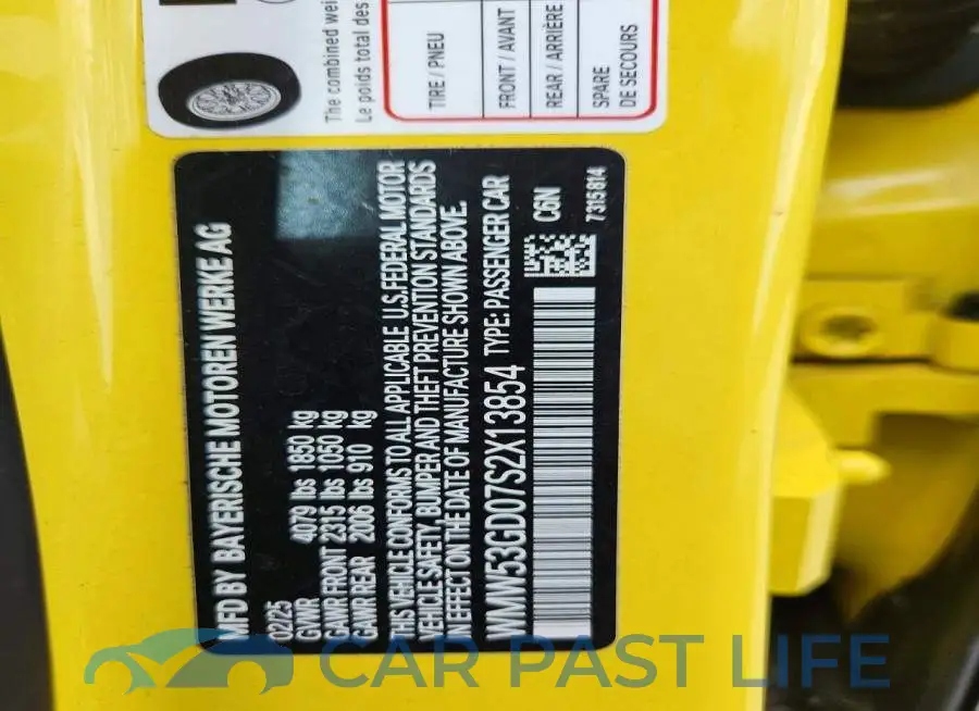 WMW53GD07S2X13854# 12