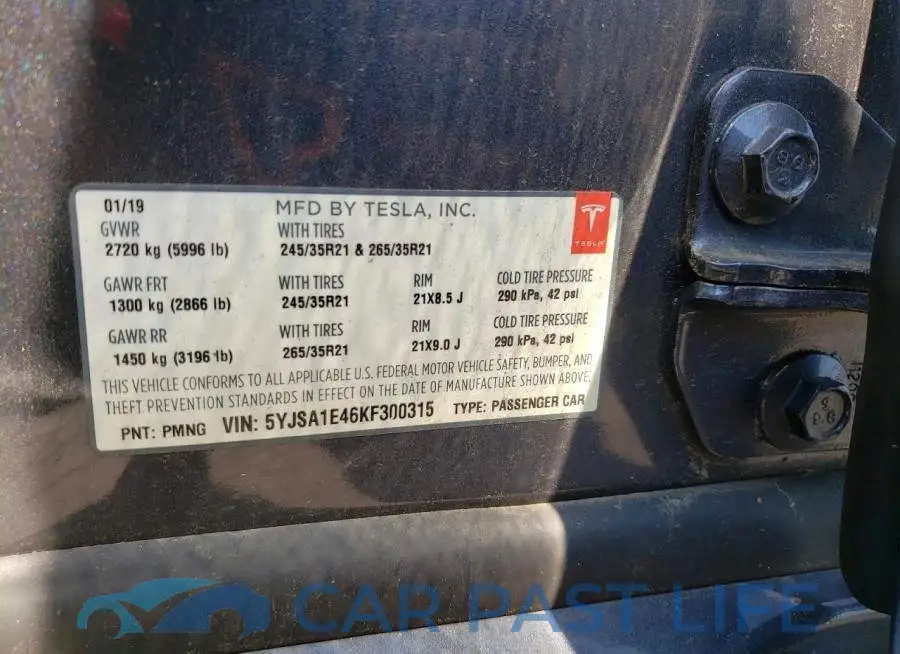 5YJSA1E46KF300315# 12
