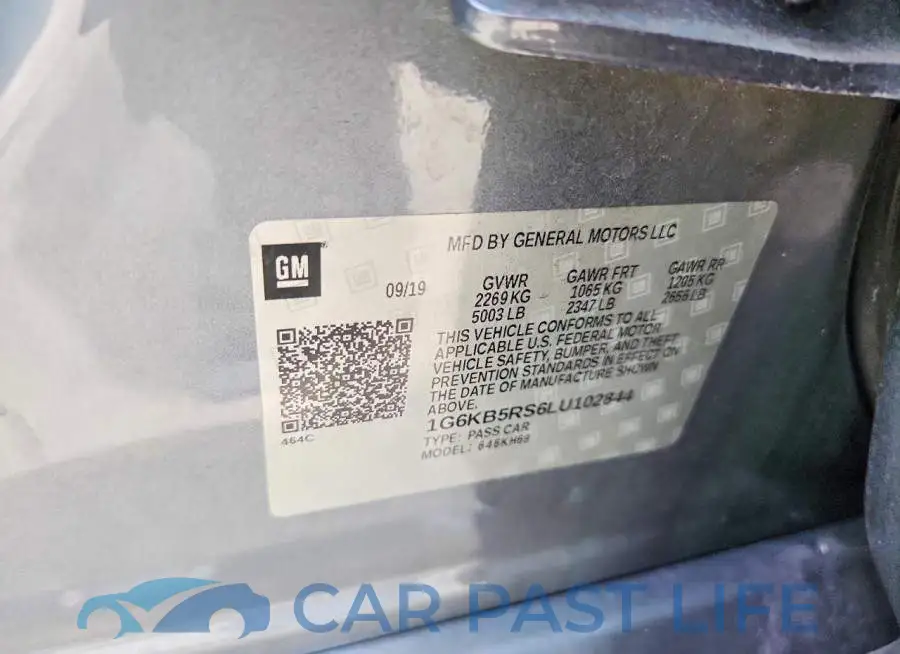 1G6KB5RS6LU102844# 13