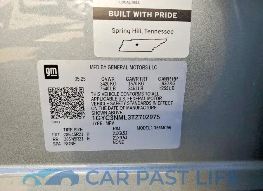 1GYC3NML3TZ702975# 13
