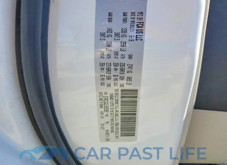2C4RC1GG3JR352987# 13