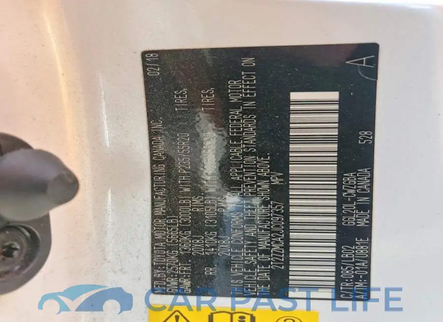 2T2ZZMCA2JC097357# 13