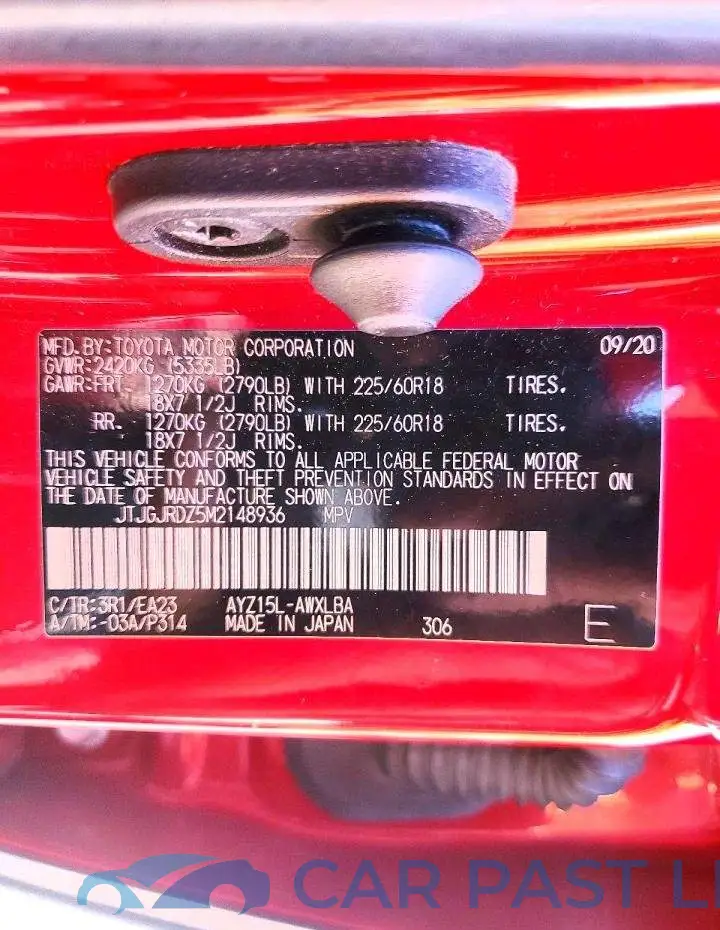 JTJGJRDZ5M2148936# 13