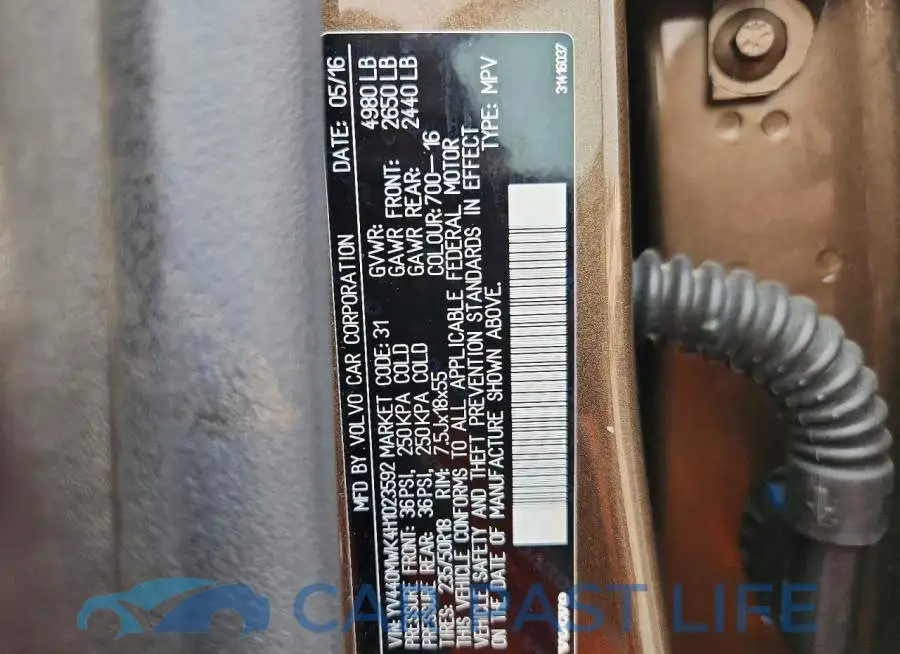 YV440MWK4H1023592# 14