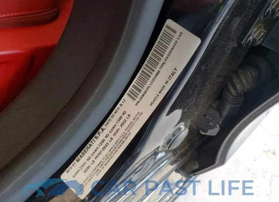ZAM56YPL1J1259865# 12