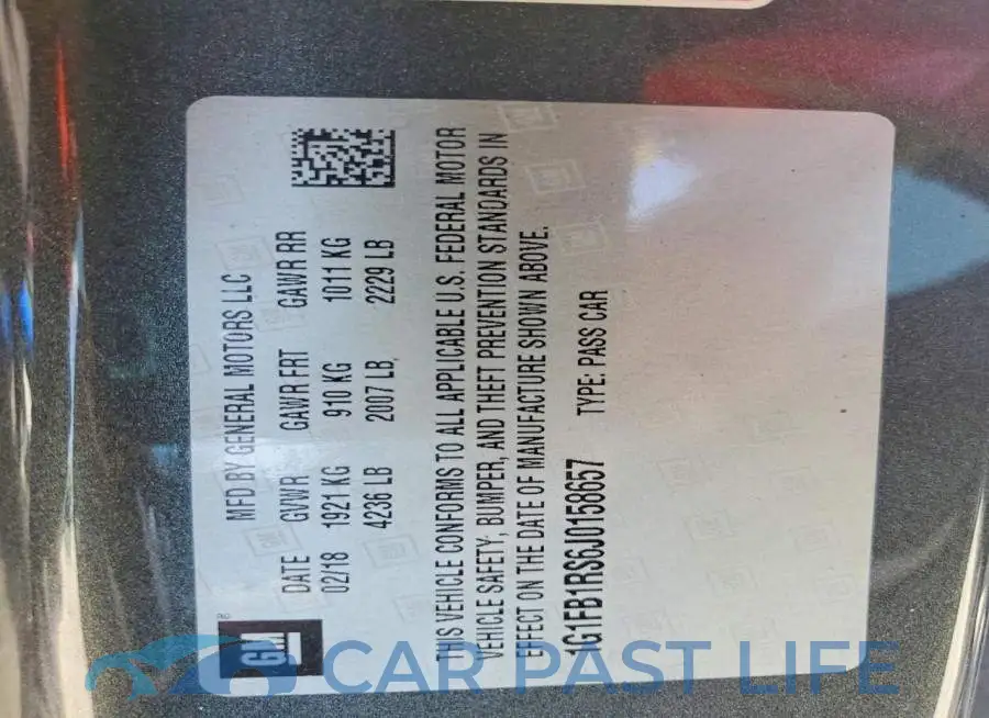 1G1FB1RS6J0158657# 12