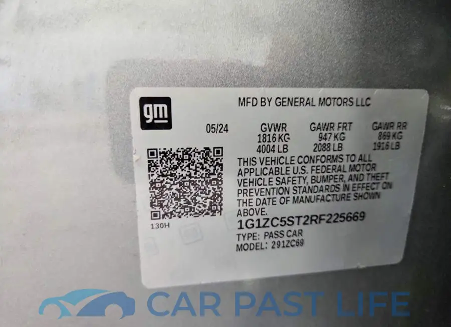 1G1ZC5ST2RF225669# 12