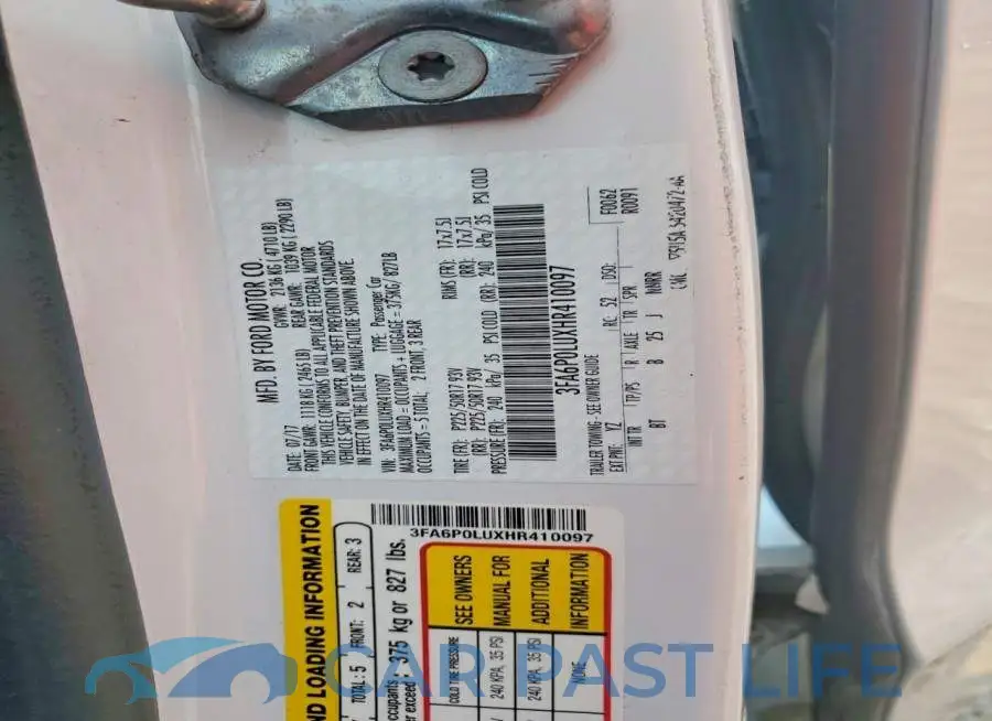 3FA6P0LUXHR410097# 13