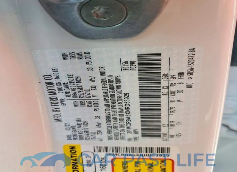 3FMCR9A6XNRD53925# 13