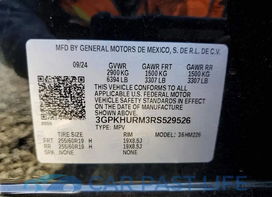 3GPKHURM3RS529526# 14