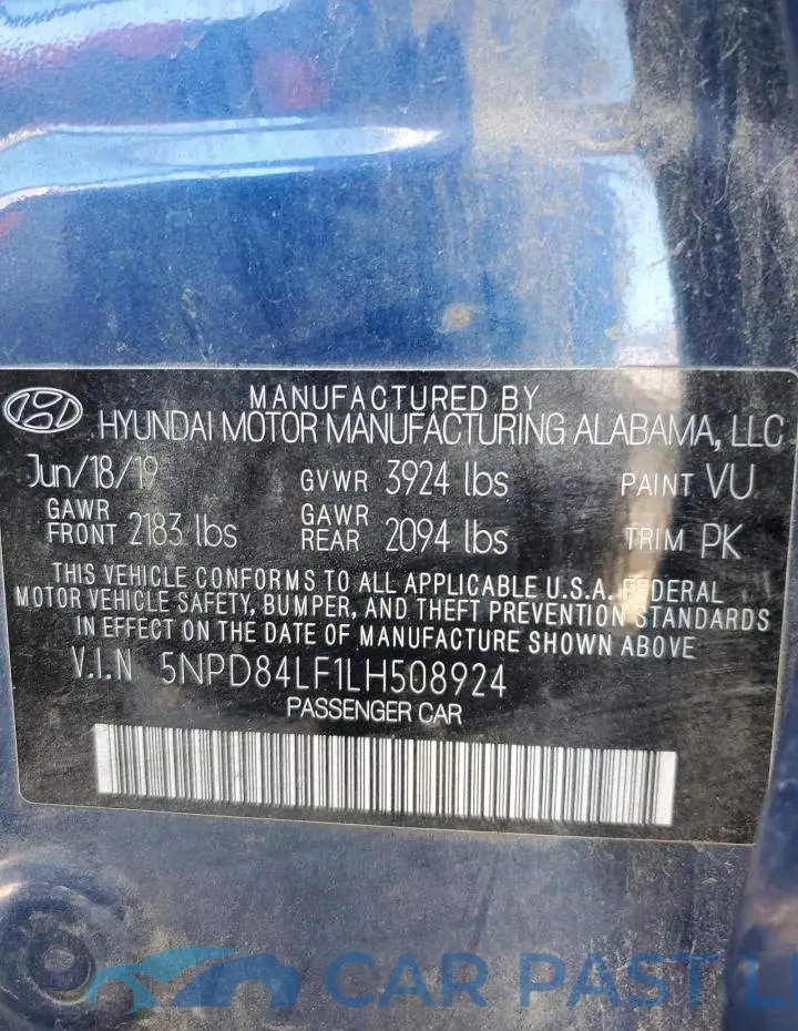 5NPD84LF1LH508924# 13