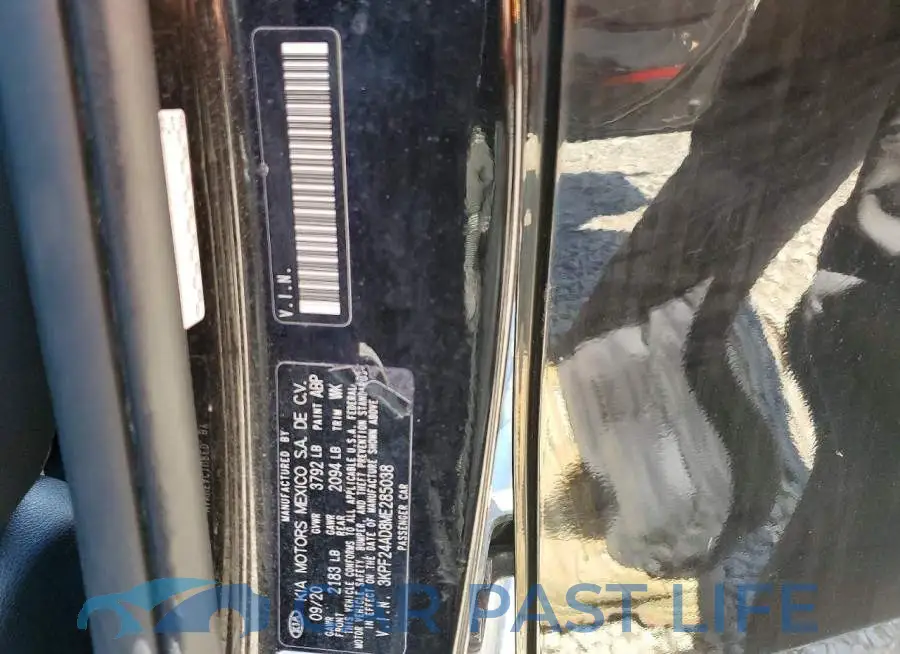 3KPF24AD8ME285038# 13