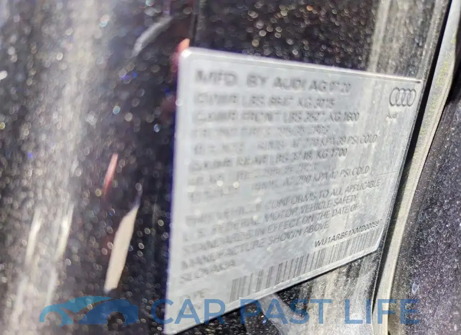 WU1ARBF1XMD000997# 13