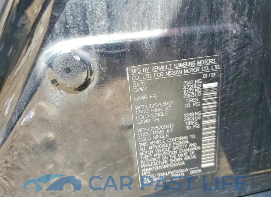 KNMAT2MV3KP530454# 13