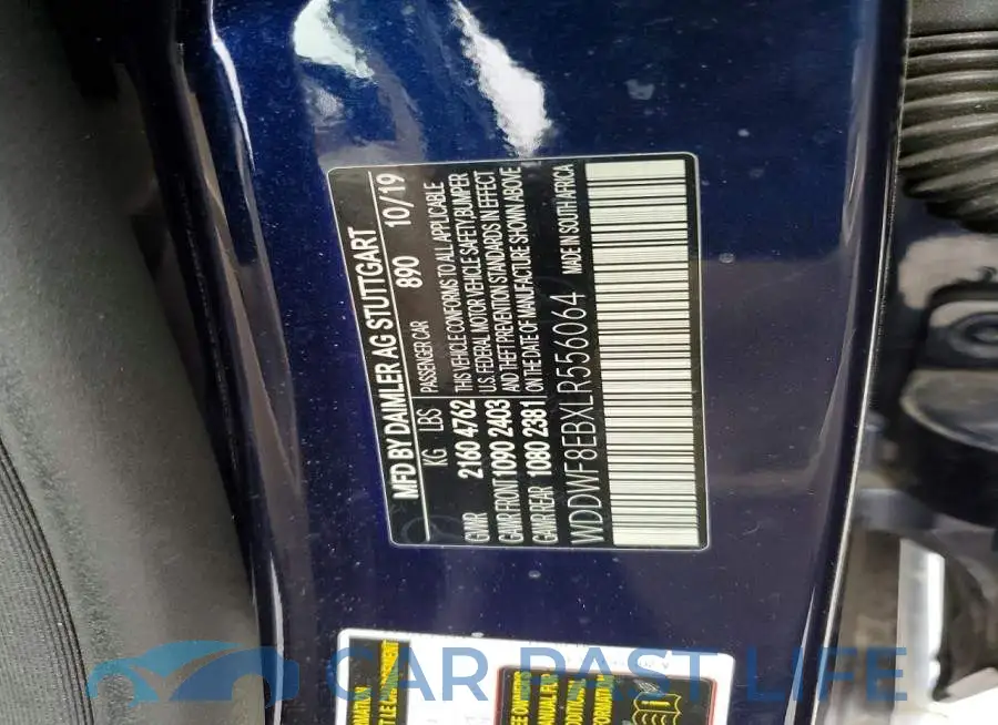 WDDWF8EBXLR556064# 12