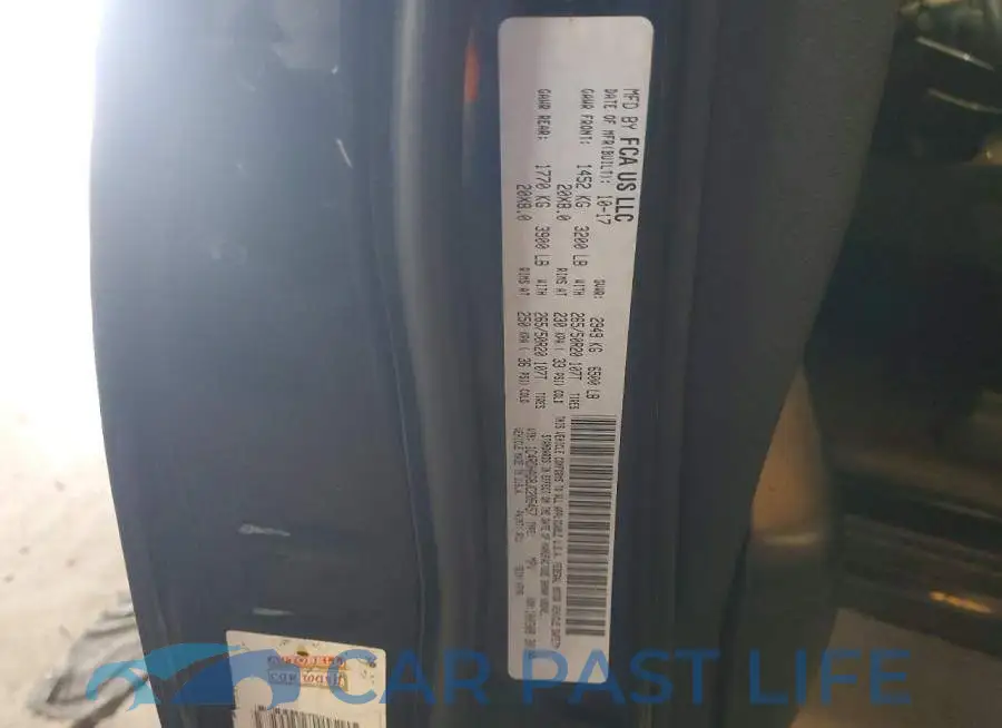 1C4RDHAG8JC205457# 12