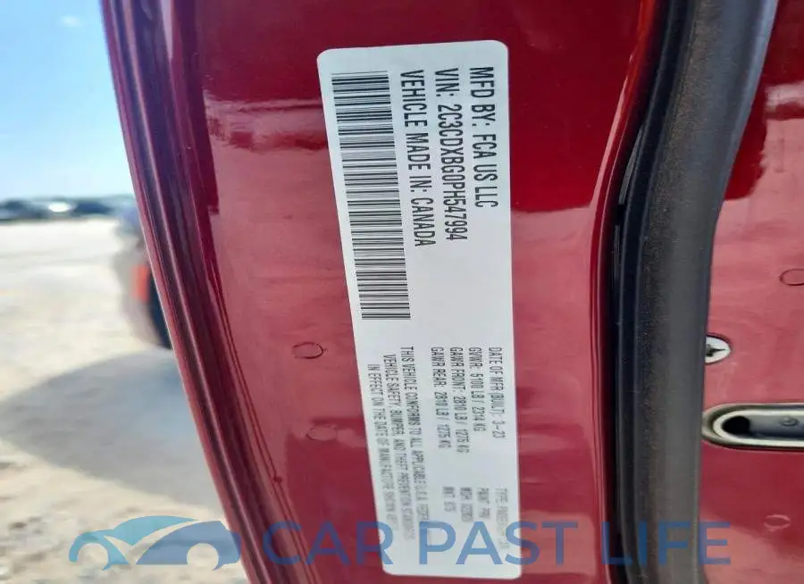 2C3CDXBG0PH547994# 12