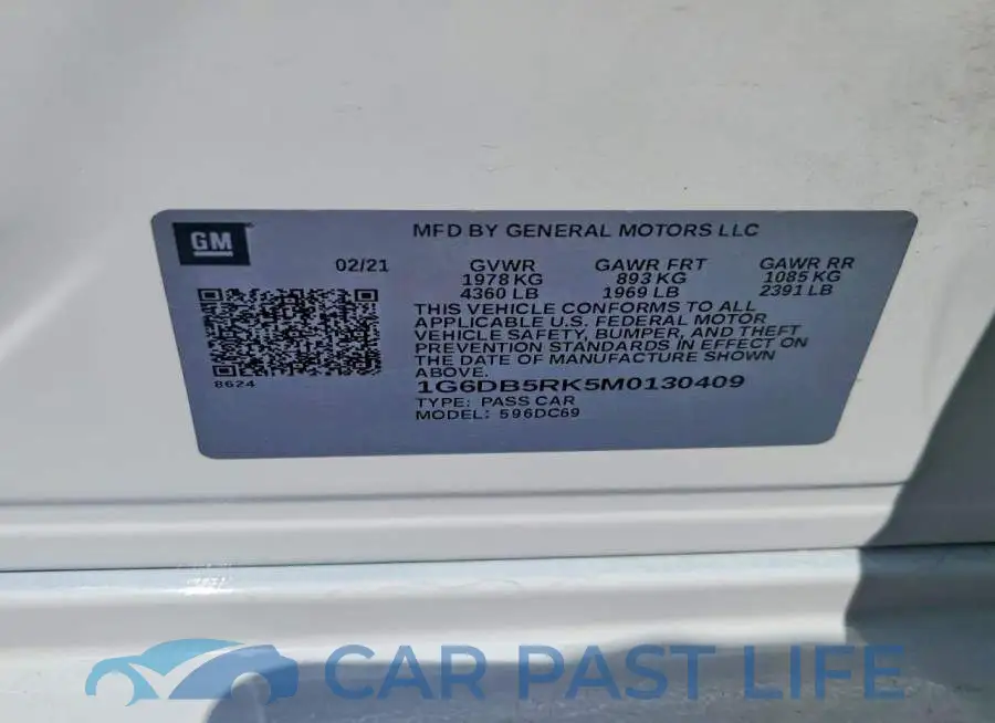 1G6DB5RK5M0130409# 12