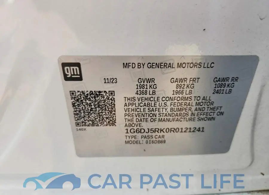 1G6DJ5RK0R0121241# 12