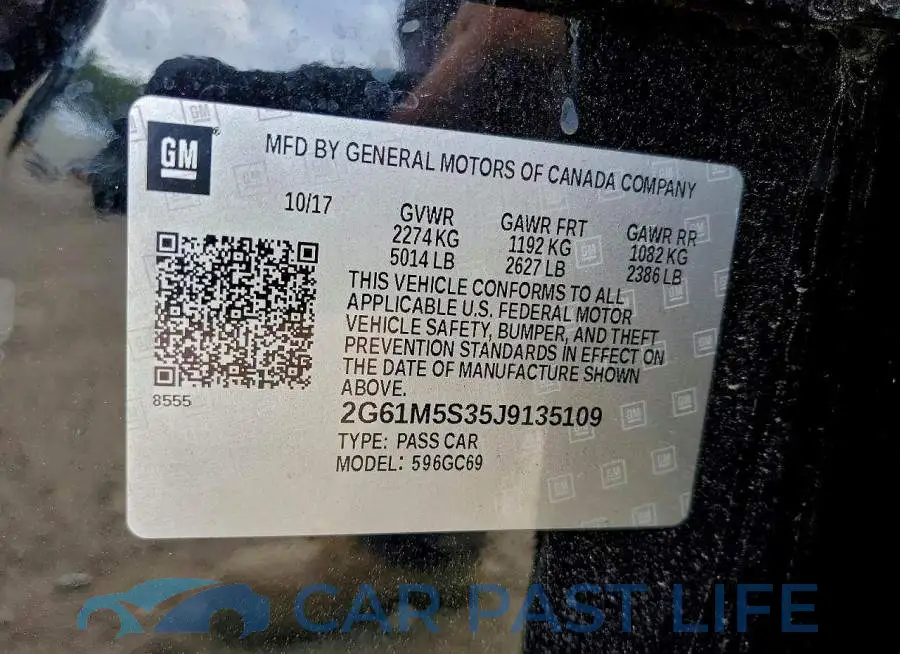 2G61M5S35J9135109# 12
